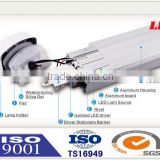 120LM/W, IP65 LED linear highbay light, warehouse lighting, 80W/120W/160W/200W, linear low bay