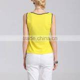 Plain Latest Fashion Sexy Gym Yoga Tank Tops Dancing Vest In Bulk thumbnail-4
