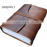 Leather Journal Waxed Antique