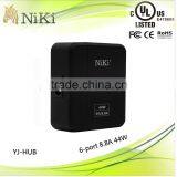 Multi Output 6 Port Usb 2.0 Hub for Mobile Phone With UL Certificate thumbnail-1