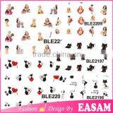 Fashion Water Transfer Nail Sticker/water Sticker for Nail Art
