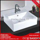 China Supplier Oval Shaped Porcelain Medical Wash Basin thumbnail-5