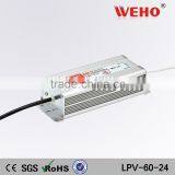 60w Waterproof Led Driver LPV-60-24 220v 24v Switch Power Supply