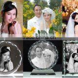 Beautiful 3D Photo Crystal Image Wedding Gift