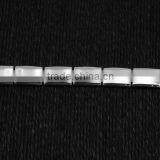 Wholesale Europe Jewelry 316l Silver Stainless Steel Bracelet Clasp For Fashion Men thumbnail-4