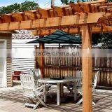 Outdoor Wpc Pergola Garden Decorative Pergola 3*3*2.8M
