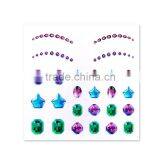 Custom Bindi Eyeshadow Makeup Sticker Crystal Decoration Bindi Tatatoo Sticker thumbnail-3