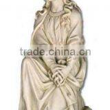 Sitting Virgin Maria Stone Statue DSF-C031 thumbnail-1