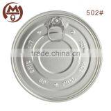 126.5mm 502# Aluminum Easy Open End for Dry Cargo Food Packaging EOE