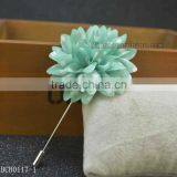 Chiffon Fabric Flower Brooch Pin Wholesale thumbnail-2