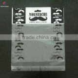 Self Adhesive Seal Custom Printed Bopp Plastic Header Bag With Hang Hole