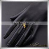 Green Stone Girls Brass Jewelry Wholesale Kundan Ring Designs thumbnail-3