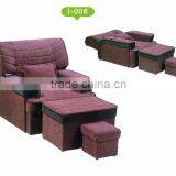 I-006 footbath sofa /pedicure chair/massage chair/nail sofa/pedicure spa sofa