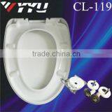 CL-119 Toilet Seats; UF Soft Close Toilet Seat With Metal Hinges thumbnail-2