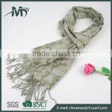 Woven Lady Scarf Printing Patternviscose Scarf for Women thumbnail-2
