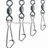 Quality Brass Fishing Crane Swivel With Hooked Sanp
