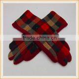 Touch Screen Great Checkered Handmade Women Gloves Wholesale thumbnail-4
