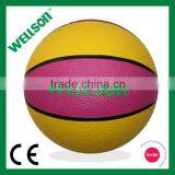 Small Rubber Basketball thumbnail-1