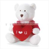 lovely plush I love you teddy bear