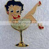 Metal Lapel Pin Sticker