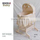 2 IN 1 BABY SLEEP CRADLE BASSINET COTTON BABY BASKET thumbnail-1