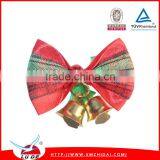 Wholesale Christmas Ribbon Bow With Christmas Bell thumbnail-3