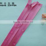 7#nylon Waterproof Zipper, Open End, Auto Lock, thumbnail-4