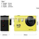 Wifi Full HD 1080P Mini Action Camera 30M Waterproof 12MP Sport Camcorder w/ 2inch LCD thumbnail-2