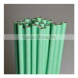 Plain Paper Straws (mint) SOLID LIGHT GREEN SipSticks Paper Drinking Party Straws BIODEGRADABLE in 33 Colors thumbnail-1