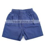 Pure color and decorative buckle leisure children's beach pants