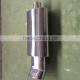 stainless steel oval exhaust muffler/car muffer pipe