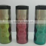 Double wall stainless steel vacuum tumbler