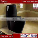 Hot Sell Black Color Toilet, Africa Black Color wc for Sale , Commercial Water Closet
