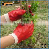 BSSAFETY Red Full Dipped PVC Gloves Oil-resistant Working Gloves thumbnail-2
