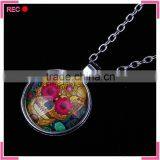 Personalized Necklace Wholesale, Clown Pattern Pendent Necklace thumbnail-1