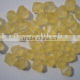 Prismatic uv Bead 12mm Yellow Colour thumbnail-1