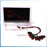 10 Inch Lcd Full hd Plastic Shell USB SD CF TV Player Restaurant Table Indoor Advertising Board thumbnail-3