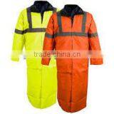 Yellow And Orange Color Police Safety Rain Jacket thumbnail-1