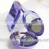 Plastic Plating Colourful Folding Portable Pocket Mirror thumbnail-1