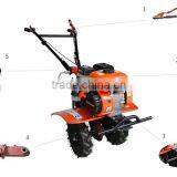 China Best 7HP Cultivator Mini Power Tiller For Sale thumbnail-5