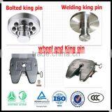 High Quality Low Price 2" or 3.5" Inch King Pin Plate /kingpin ,semi Trailer Parts thumbnail-3