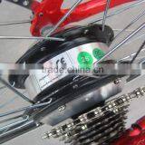 250W Rear Motor,36V10A Lithium Battery,Sinwave Controller,LED Display CE Woman Electric Bike thumbnail-6