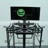 4-side Solid Metal Rotating Business Card Display Rack thumbnail-5