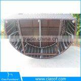 Лежачий канатный кресло с высоким спинником и подушкой thumbnail-6