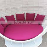 Garden Furniture Luxury Rattan White Apple Sunbed thumbnail-4