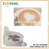 Coffee Latte Art Mold 6PCS, Plastic Coffee Mold,coffee Decorating Tool,coffee Art Stencils for Latte thumbnail-3