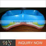 Bamboo Fiber Bone Shape Dog Bowl thumbnail-1