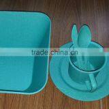 Disposable High Quality Bamboo Fiber Dinnerware Sets thumbnail-2