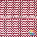 Red Chevron 100% Cotton Patchwork Fabric Bundle Sewing Doll Cloth for Quilting Crafts thumbnail-1