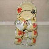 12 Pcs Dinnerware Porcelain Tea Set thumbnail-1